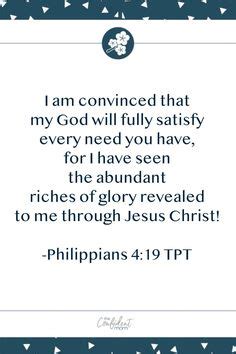 philippians 4:19 tpt